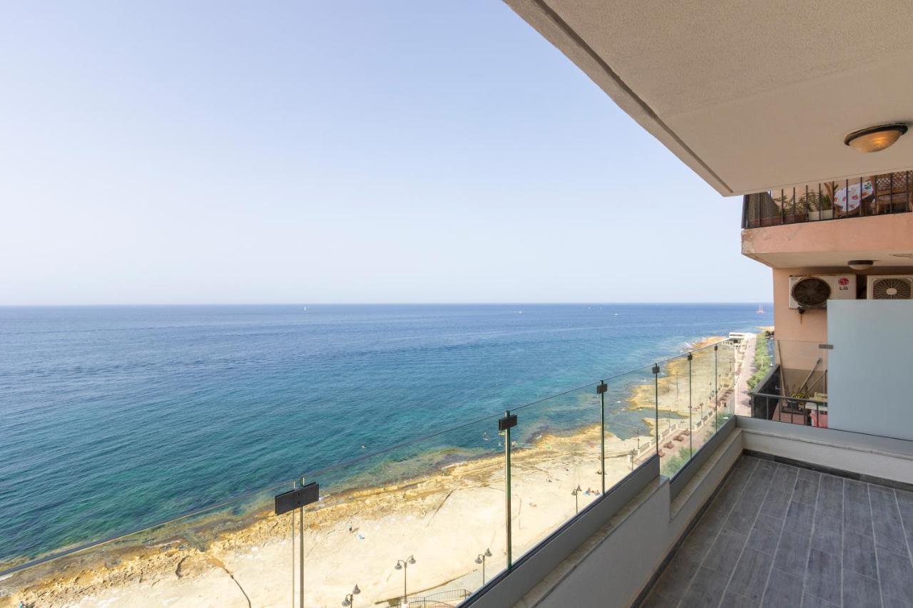 Seafront Sliema Apartment With Balcony & Sea Views By Jl Exterior foto