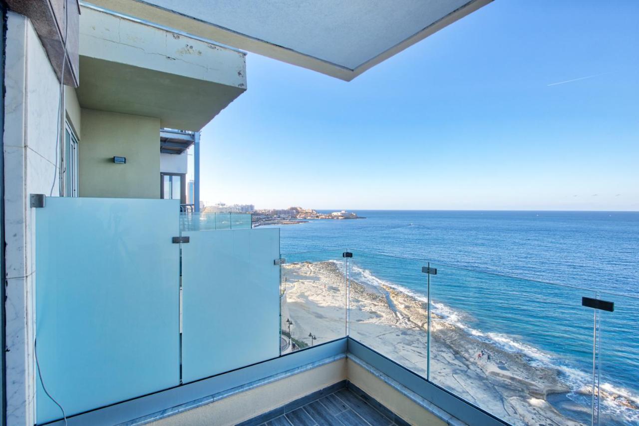 Seafront Sliema Apartment With Balcony & Sea Views By Jl Exterior foto